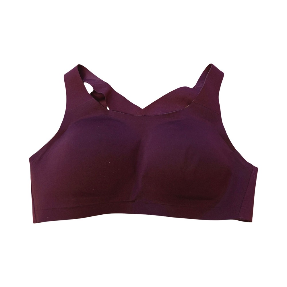 Lululemon Run Times Bra High Support Burgundy 36D